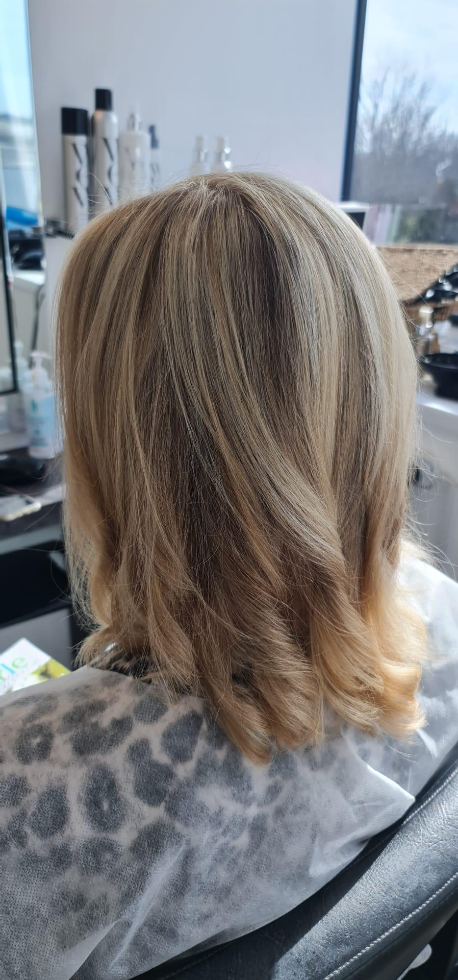 Hair styled by Emz Hairdressing